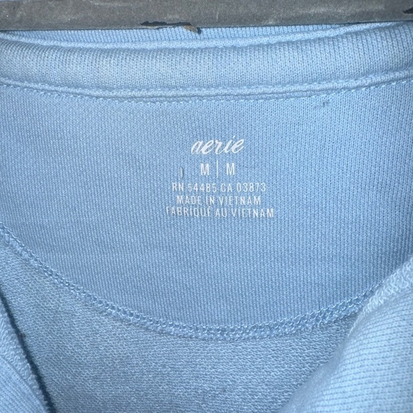 Light Blue Pullover Sweatshirt Aerie - Picture 4 of 4